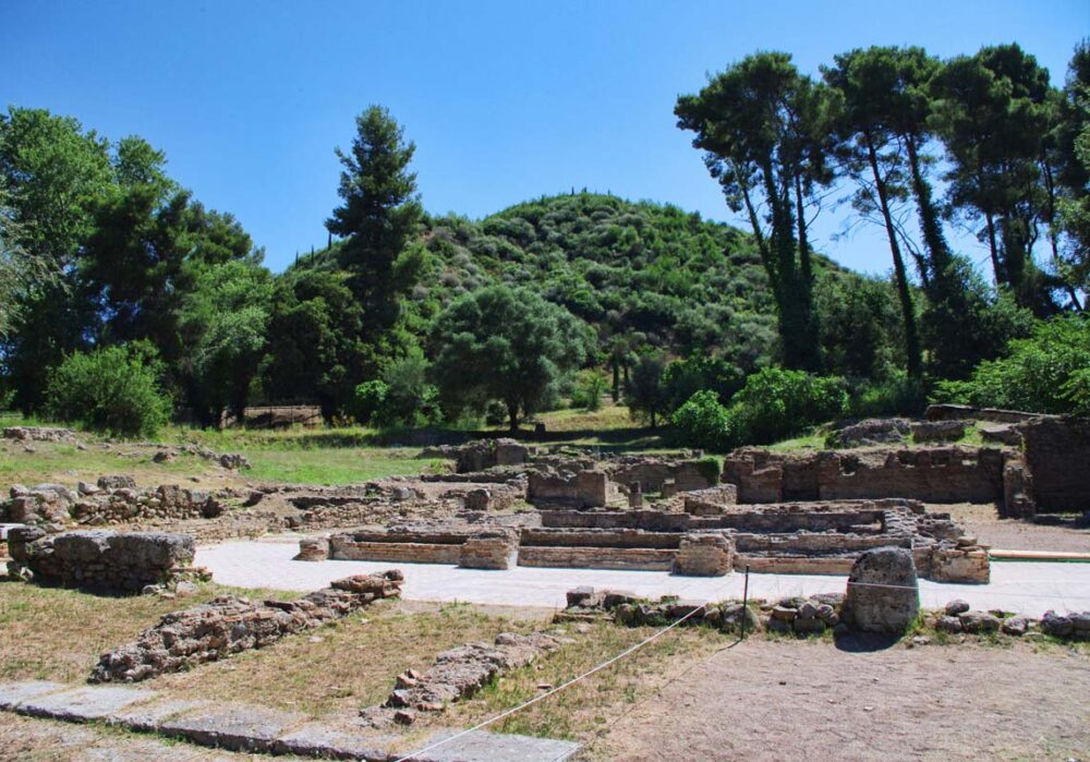 Καμβάς Θέρμες Κρονίου, Αρχαία Ολυμπία 10.050.007