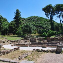 Καμβάς Θέρμες Κρονίου, Αρχαία Ολυμπία 10.050.007