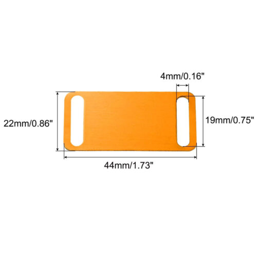 Ταυτότητα Σκύλου 37A Orange 22X44